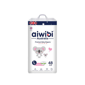 Aiwibi Australian Premium Belt Diaper L 48 pcs