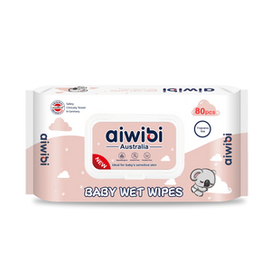Aiwibi Gentle Soft Baby Wet Wipes 80pcs