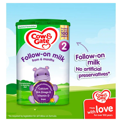 Cow & Gate 2 Follow-on Milk 800g