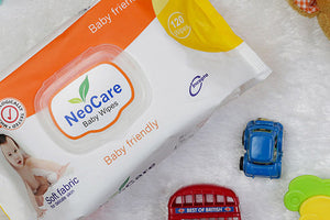 Neocare Soft Fabric Baby Wet Wipes 120 wipes